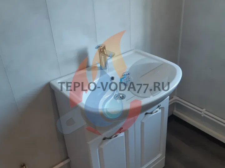Водоснабжение - подключение душевой кабины и сан. узла — фото 2